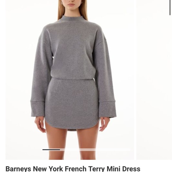 Forever 21 Dresses & Skirts - IN SEARCH OF! Barney’s French Terry mini dress